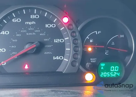 2003 Honda Pilot Ex-L из США, поврежденный, VIN 2HKYF18573H535406